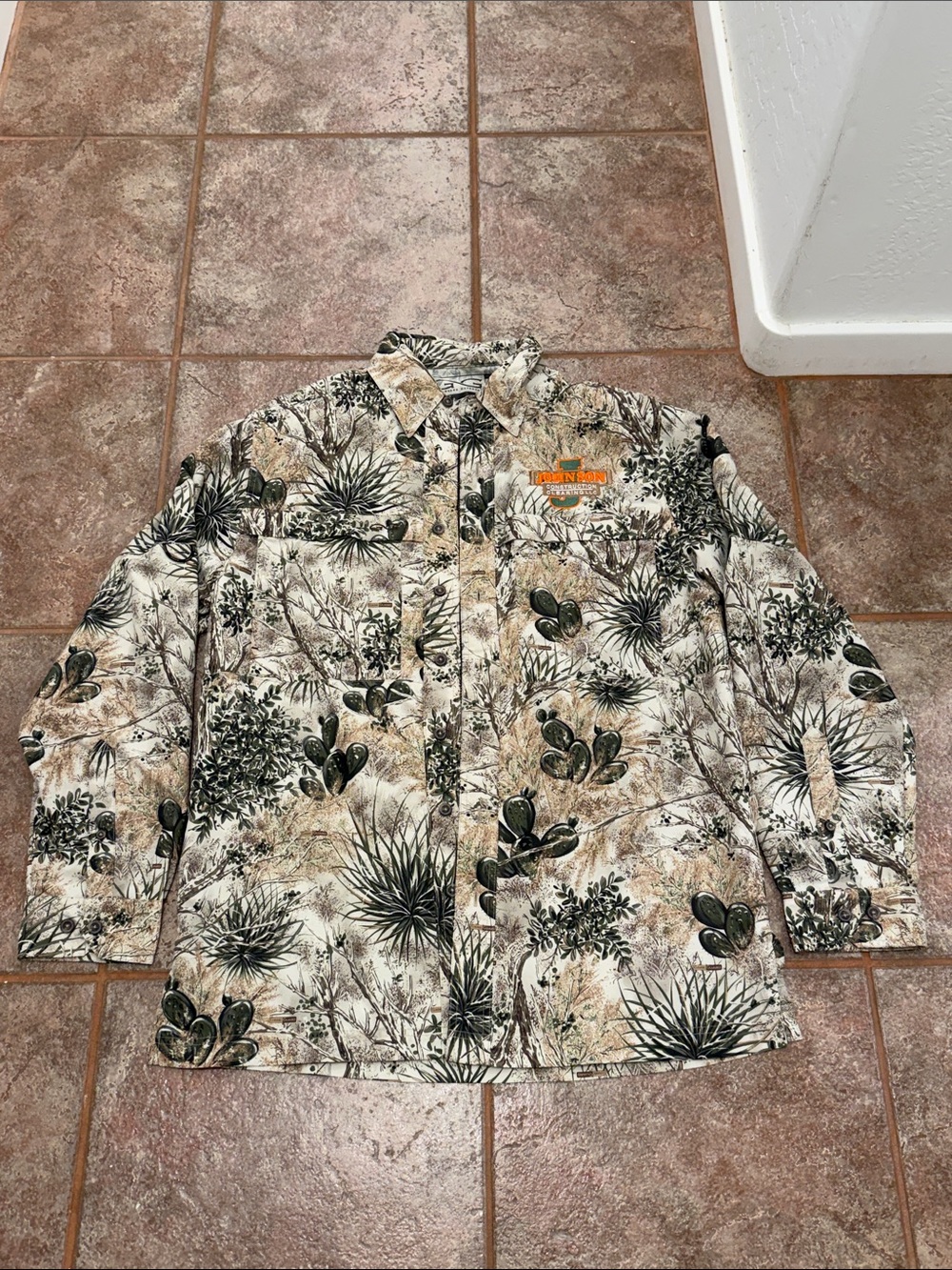 Men’s button down game guard outdoors shirt